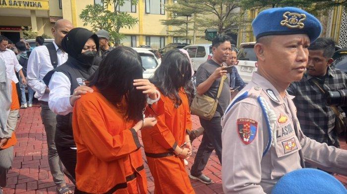 Dua selebgram berinisial LA dan R ditangkap polisi