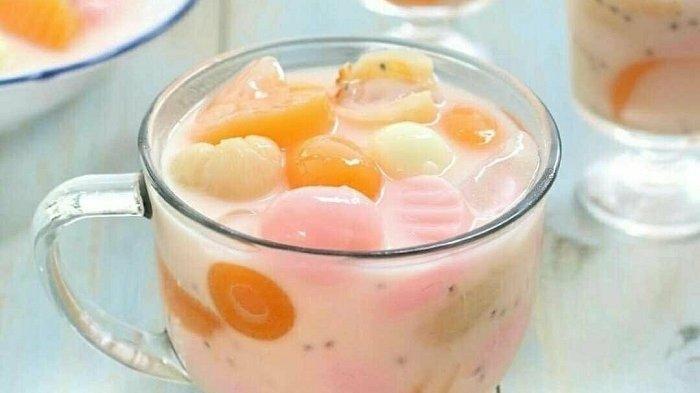 Es Puding Buah jadi menu buka puasa yang manis dan segar