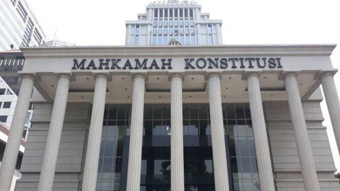 Gedung Mahkamah Konstitusi (MK) di Jalan Medan Merdeka Barat, Gambir, Jakarta Pusat.
