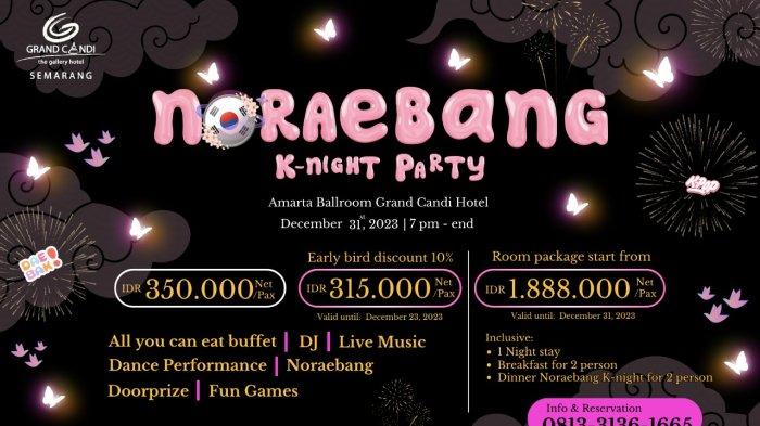 Grand Candi Hotel Semarang Tawarkan Berbagai Promo & Pesta Perayaan Tahun Baru Bertema Korea