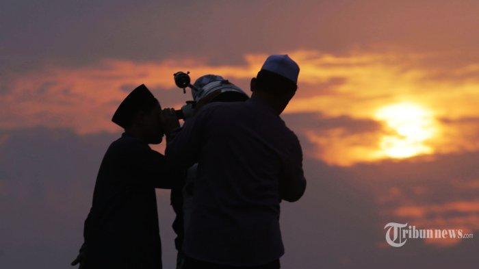 Ilustrasi penentuan hilal. Prediksi Idul Fitri 1445 H, Sidang Isbat Bakal Digelar pada 9 April 2024