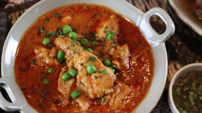 Ilustrasi chicken tagine