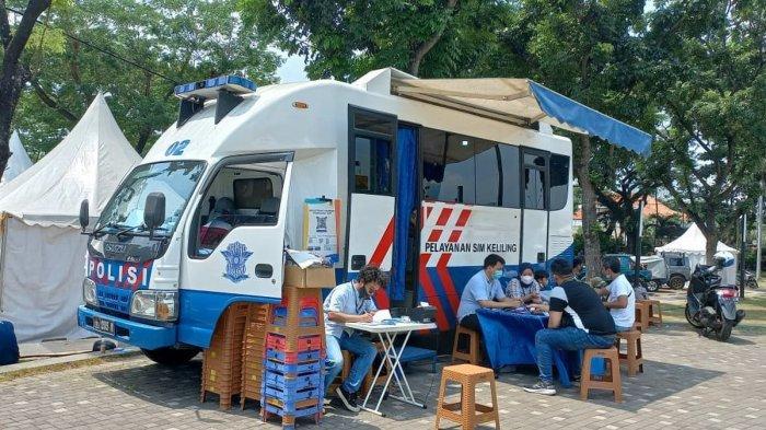 Ilustrasi layanan SIM keliling. (Kompas.com/Donny)