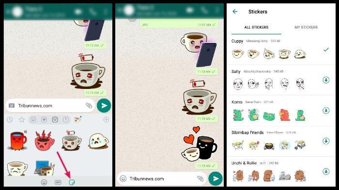 Simak cara membuat stiker untuk digunakan di WhatsApp