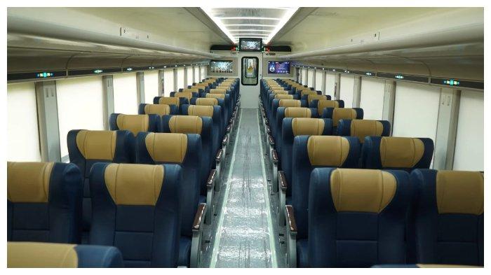 Tampilan Interior Kereta Ekonomi Steinless Steel New Generation yang akan digunakan Kereta Api Majapahit.