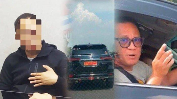 Ir. PWGA, pengemudi fortuner berplat dinas TNI akhirnya ditangkap dan kini diperiksa penyidik Polda Metro Jaya.