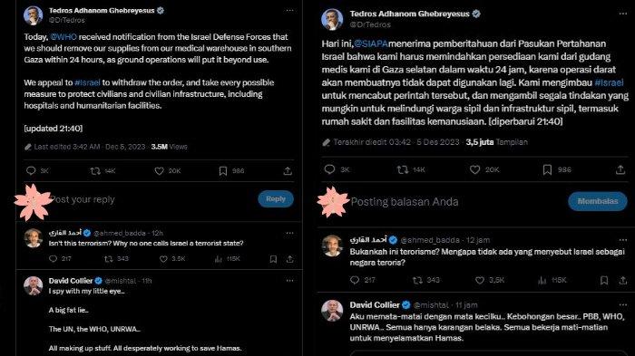 Israel dan WHO Bentrok Soal Penghapusan Pasokan Medis di Gaza