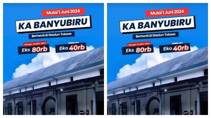 PT KAI melakukan penyesuaian jadwal untuk kereta api Banyubiru mulai 1 Juni 2024.
