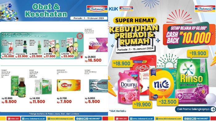 KATALOG Promo Indomaret Selasa 2 Januari 2024: My Baby Minyak Telon Rp16.900, Minyak Goreng 2L Rp33.300