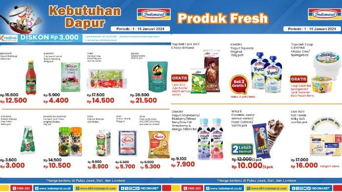 KATALOG Promo Indomaret Selasa 2 Januari 2024: My Baby Minyak Telon Rp16.900, Minyak Goreng 2L Rp33.300