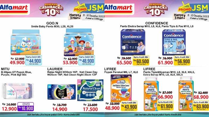 KATALOG Promo JSM Alfamart 15-17 Desember 2023: Diskon Minyak Goreng 2L Mulai dari Rp30.200 Saja