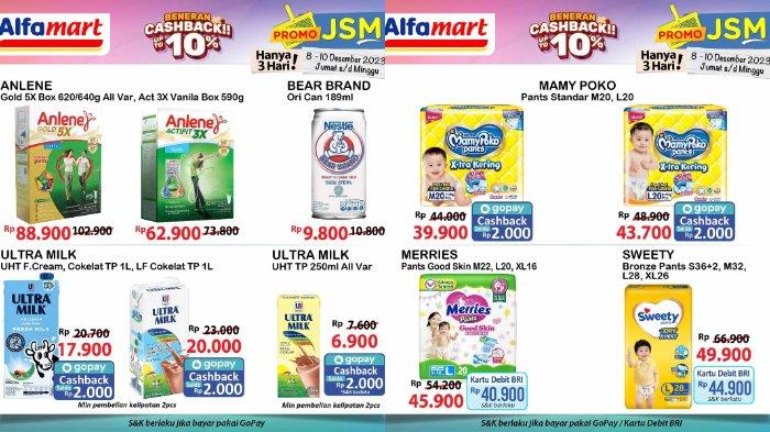 KATALOG Promo JSM Alfamart 15-17 Desember 2023: Diskon Minyak Goreng 2L Mulai dari Rp30.200 Saja