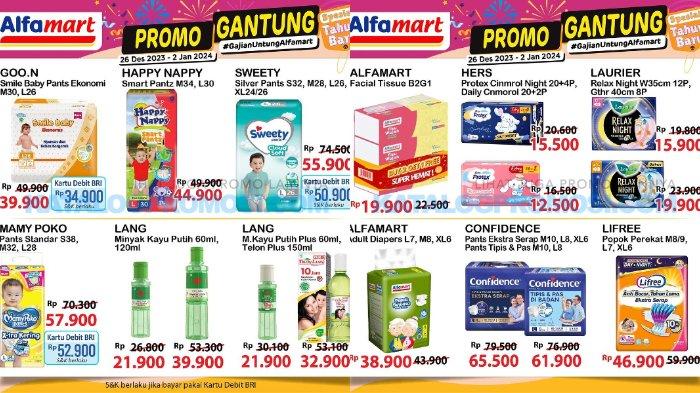 KATALOG Promo JSM Alfamart 29-31 Desember 2023: Minyak Goreng 2L Rp 29.700, Popok Sweety Rp34.900