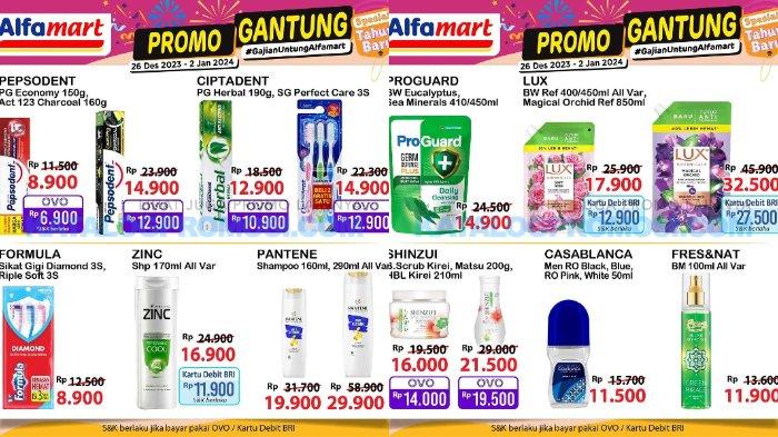 KATALOG Promo JSM Alfamart 29-31 Desember 2023: Minyak Goreng 2L Rp 29.700, Popok Sweety Rp34.900
