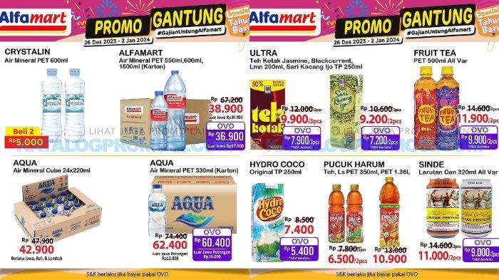 KATALOG Promo Alfamart 29-31 Desember 2023: Minyak Goreng 2L Rp 29.700, Popok Sweety Rp34.900