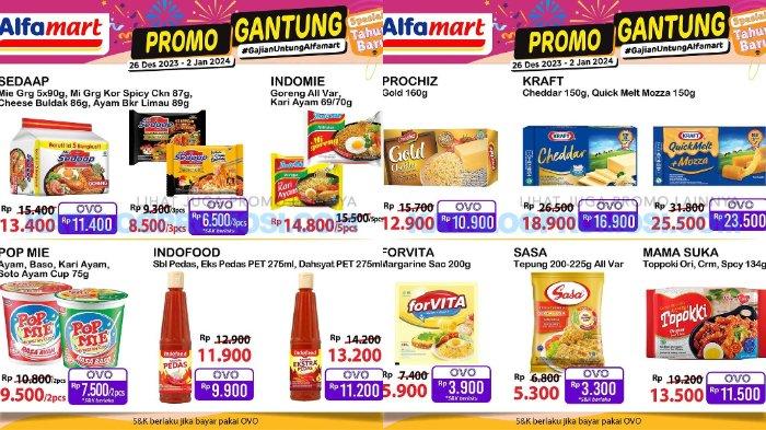 KATALOG Promo JSM Alfamart 29-31 Desember 2023: Minyak Goreng 2L Rp 29.700, Popok Sweety Rp34.900