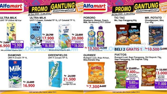 KATALOG Promo JSM Alfamart 29-31 Desember 2023: Minyak Goreng 2L Rp 29.700, Popok Sweety Rp34.900