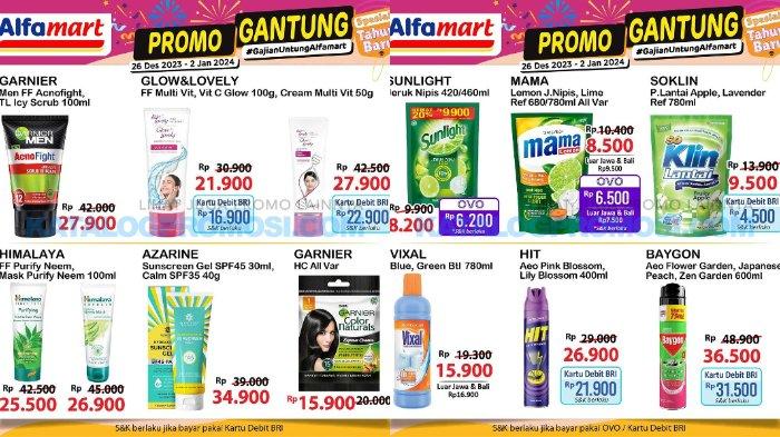 KATALOG Promo JSM Alfamart 29-31 Desember 2023: Minyak Goreng 2L Rp 29.700, Popok Sweety Rp34.900