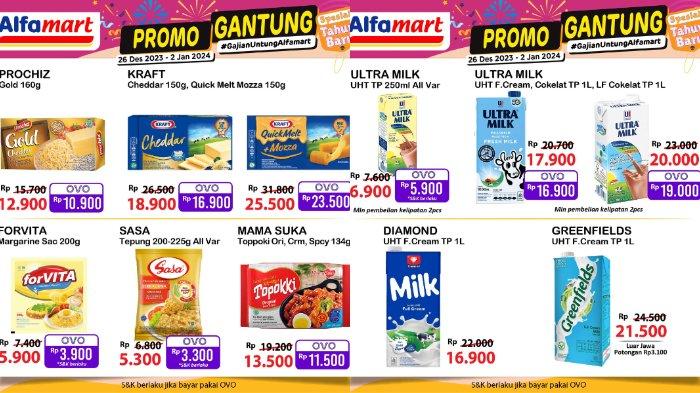 KATALOG Promo JSM Alfamart Awal Tahun 5-7 Januari 2024: Diskon Minyak Goreng 2L Mulai dari Rp29.700