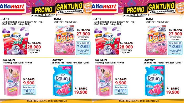 KATALOG Promo JSM Alfamart Awal Tahun 5-7 Januari 2024: Diskon Minyak Goreng 2L Mulai dari Rp29.700