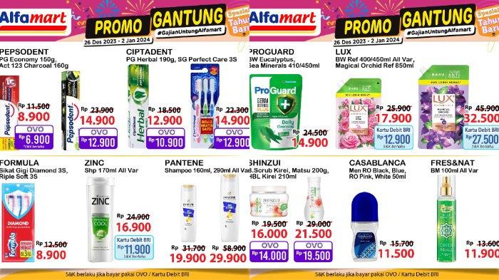 KATALOG Promo JSM Alfamart Awal Tahun 5-7 Januari 2024: Diskon Minyak Goreng 2L Mulai dari Rp29.700