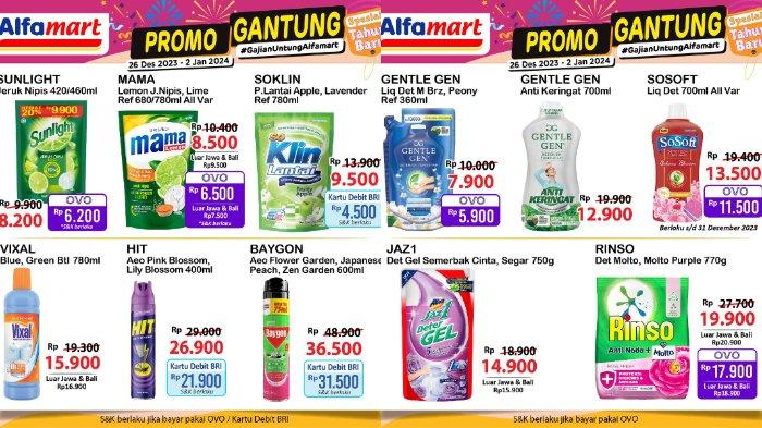 KATALOG Promo JSM Alfamart Awal Tahun 5-7 Januari 2024: Diskon Minyak Goreng 2L Mulai dari Rp29.700