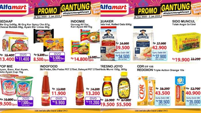KATALOG Promo JSM Alfamart Awal Tahun 5-7 Januari 2024: Diskon Minyak Goreng 2L Mulai dari Rp29.700
