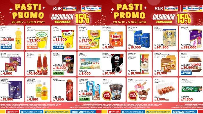 KATALOG Promo JSM Indomaret 1-3 Desember 2023: Minyak Goreng Murah 2L Bayar Pakai BNI Cuma Rp28.300