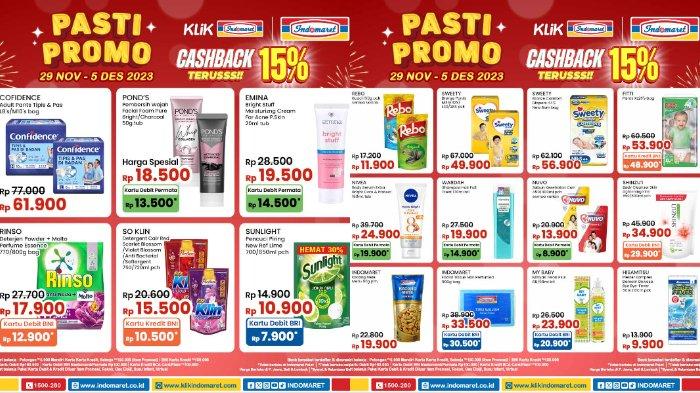 KATALOG Promo JSM Indomaret 1-3 Desember 2023: Minyak Goreng Murah 2L Bayar Pakai BNI Cuma Rp28.300