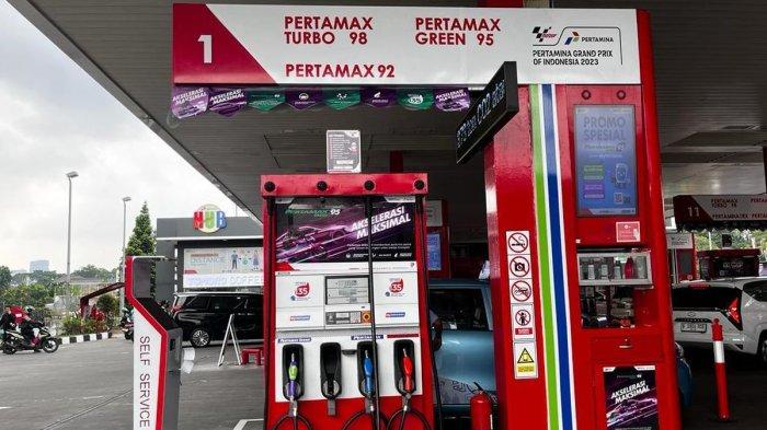 SPBU Pertamina di MT Haryono, Jakarta Selatan.