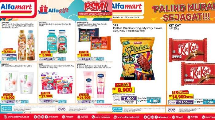 Katalog Promo Alfamart 3-7 Januari 2024: Deterjen Daia Rp16.500, Popok Baby Happy Rp 48.500
