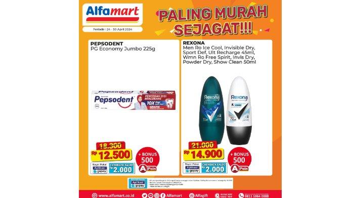 Katalog Promo Alfamart Sampai 30 April 2024: Popok Rp58.900, Sunlight Rp8.900