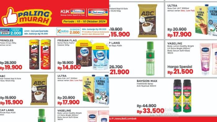 Katalog Promo Indomaret Sampai 16 Oktober 2024 Minyak Goreng Murah 2L Mulai dari Rp28.500 Saja