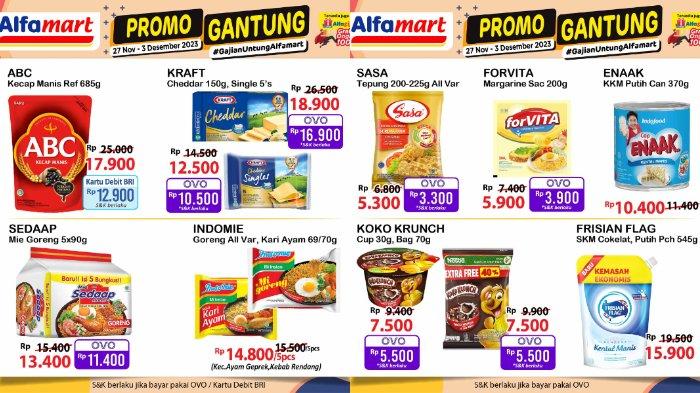 Katalog Promo JSM Alfamart 1, 2, 3 Desember 2023: Promo Minyak Goreng Murah 2L Mulai dari Rp 30.200