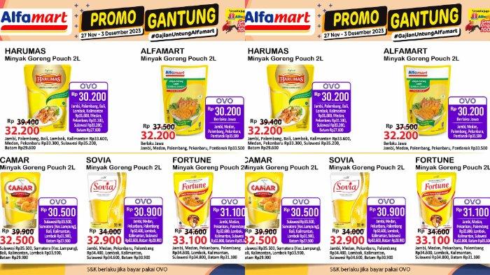 Katalog Promo JSM Alfamart 1, 2, 3 Desember 2023: Promo Minyak Goreng Murah 2L Mulai dari Rp 30.200