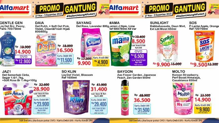 Katalog Promo JSM Alfamart 1-3 Desember 2023: Promo Minyak Goreng Murah 2L Mulai dari Rp 30.200