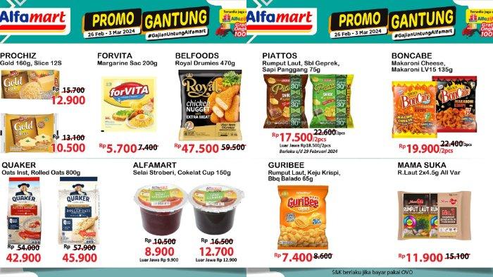 Katalog Promo JSM Alfamart 1-3 Maret 2024: Diskon Minyak Goreng Murah 2L Mulai dari Rp30.300 Saja