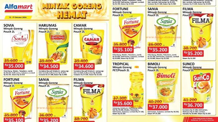 Katalog Promo JSM Alfamart 11-13 Oktober 2024: Diskon Minyak Goreng Murah 2L Cuma Rp30 Ribuan