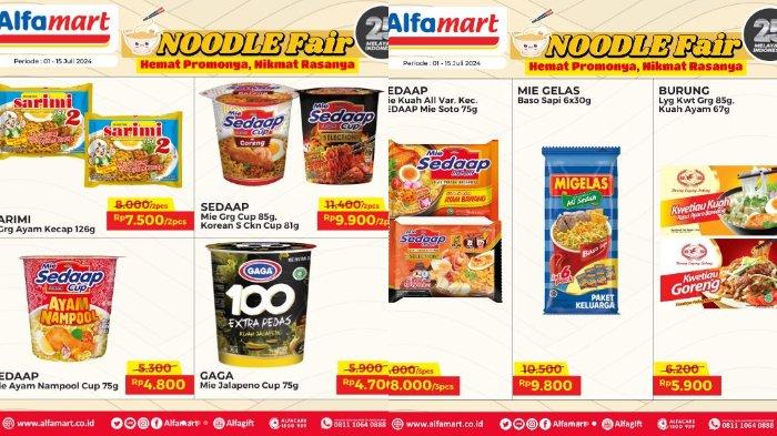 Katalog Promo JSM Alfamart 11-15 Juli 2024: Diskon Noodle Fair, Beli Mujigae Cuma Rp16.700 Saja