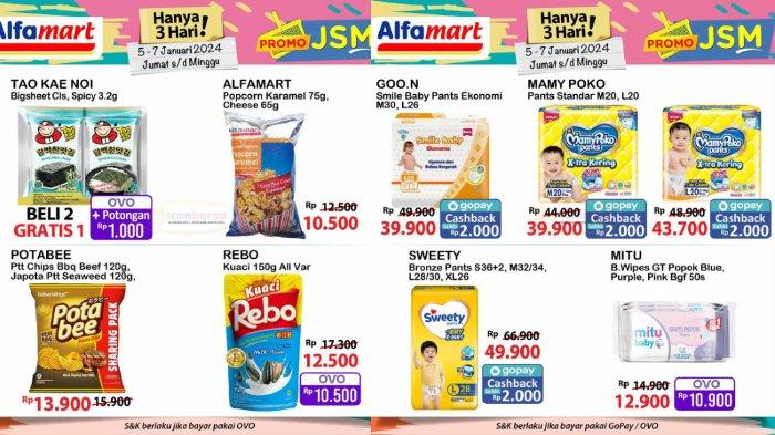Katalog Promo JSM Alfamart 12-14 Januari 2024: Diskon Minyak Goreng Murah 2L Mulai dari Rp 30.000