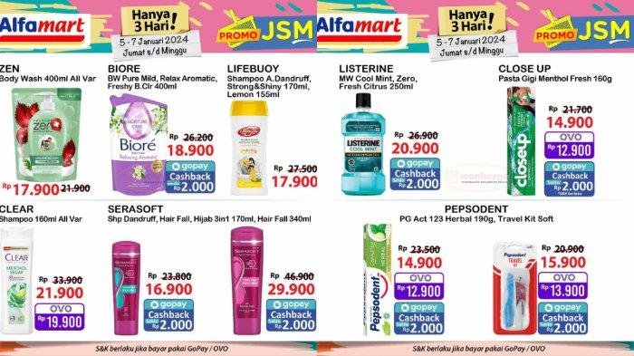 Katalog Promo JSM Alfamart 12-14 Januari 2024: Diskon Minyak Goreng Murah 2L Mulai dari Rp 30.000