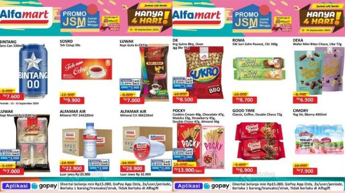 Katalog Promo JSM Alfamart 13-15 September 2024 Promo Minyak Goreng Murah 2L Mulai dari Rp 33.900