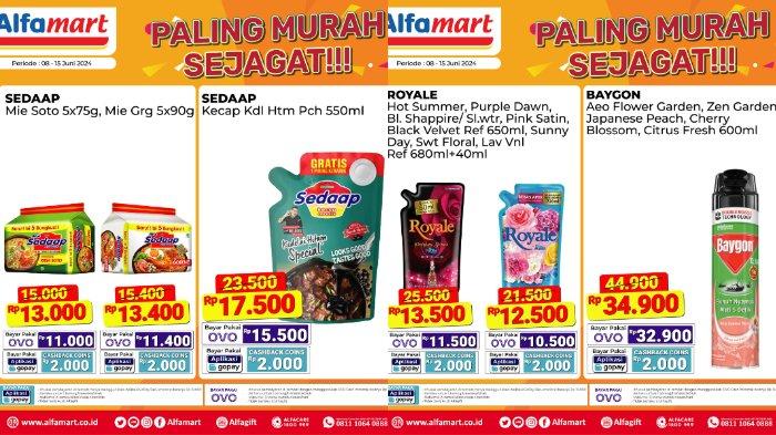 Katalog Promo JSM Alfamart 14-16 Juni 2024: Popok Sweety Rp49.900, Pakai OVO jadi Rp47.900