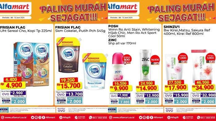 Katalog Promo JSM Alfamart 14-16 Juni 2024: Popok Sweety Rp49.900, Pakai OVO jadi Rp47.900