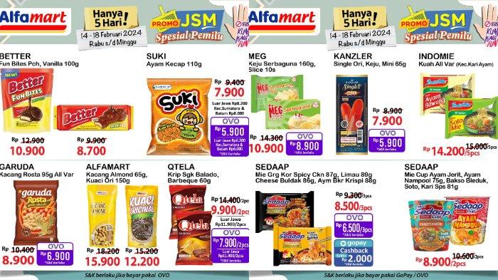 Katalog Promo JSM Alfamart 16-18 Februari 2024: Diskon Minyak Goreng Murah 2L Mulai dari Rp30.500