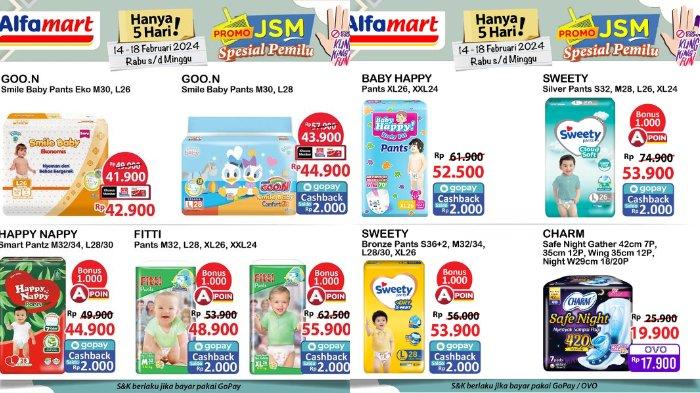 Katalog Promo JSM Alfamart 16-18 Februari 2024: Diskon Minyak Goreng Murah 2L Mulai dari Rp30.500