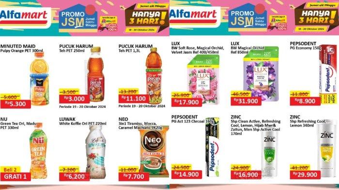 Katalog Promo JSM Alfamart 18-20 Oktober 2024 Minyak Goreng 2L Berbagai Merek Cuma Rp30 Ribuan Saja