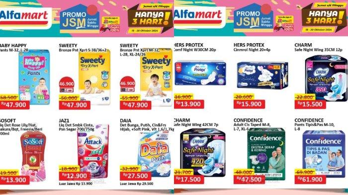 Katalog Promo JSM Alfamart 18-20 Oktober 2024 Minyak Goreng 2L Berbagai Merek Cuma Rp30 Ribuan Saja