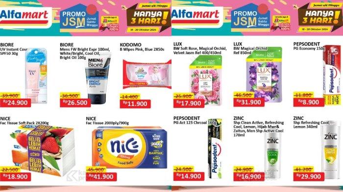 Katalog Promo JSM Alfamart 18-20 Oktober 2024 Minyak Goreng 2L Berbagai Merek Cuma Rp30 Ribuan Saja