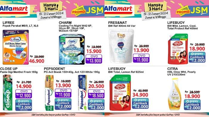 Katalog Promo JSM Alfamart 19-21 Januari 2024: Minyak Goreng 2L Rp 31.900, Pakai OVO Jadi Rp 29.900